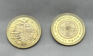 記念硬貨　地方自治法施行60周年記念貨幣　和歌山県　500円硬貨　バイカラー・クラッド貨幣　１枚価格