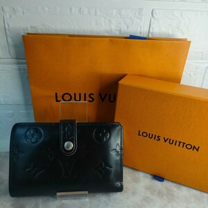 ルイヴィトン　ヴェルニ　財布　レディース　がま口 LOUIS VUITTON 二つ折り財布 ポルトフォイユ モノグラム