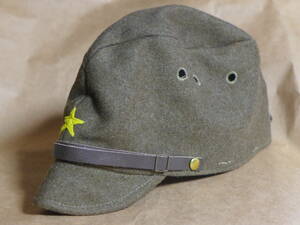 即決　大号５８～６０ｃｍ　日本陸軍　後期略帽(精密複製)　日本軍軍服軍帽