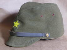 即決　特大(60-６２cm)　日本陸軍　将校准士官略帽(精密複製)/日本軍_画像1