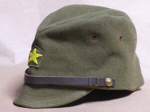 即決　大号(58-60cm)　日本陸軍　将校准士官略帽(精密複製)/日本軍