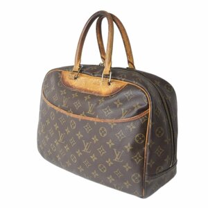 【中古】 LOUIS VUITTON ルイヴィトン ドーヴィル ハンドバッグ モノグラム ブラウン M47270 BCランク