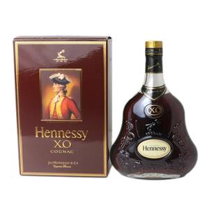 古酒 Hennessy XO ヘネシーXO 金キャップ クリアボトル 700ml アルコール度数40% NT 箱あり