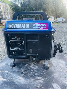 【中古】ヤマハ GENERATOR ポータブル発電機 EF800B ジャンク？商品説明必ず読んでください！