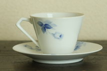 日陶　ノリタケ NORITAKE　カップ ソーサー バラ柄 1客 日本陶器会社 検) オールドノリタケ_画像5