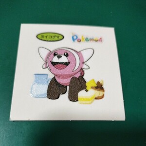 ポケモンパン 第一パン　ポケモンデコキャラシール203弾 ヌイコグマ 