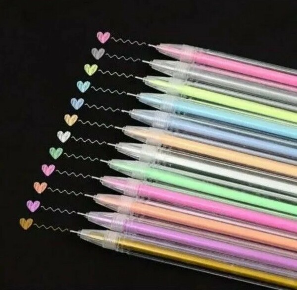 12本セット　マカロンカラー蛍光ペン　0515pen