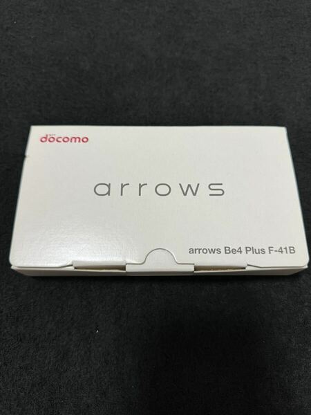 docomo arrows Be4 Plue F-41B ホワイト simフリー 新品未使用品　判定○