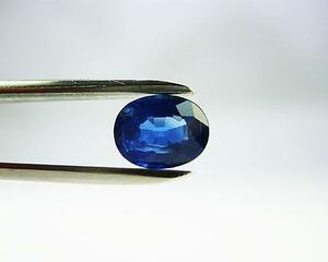 [SJ] new goods blue sapphire 1.29ct jewelry loose ADT230