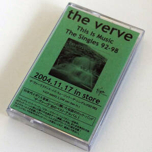 The Verve This Is Music The Singles 92-98 サンプルカセット Sample Cassette Tape の画像1