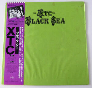 XTC 国内盤　白ラベル　見本盤　Black Sea レコード