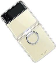 【開封品】◆ Galaxy Z Flip3 5G Clear Cover with Ring/クリア [by Samsung純正 並行輸入品]EF-QF711CTEGUS_画像3