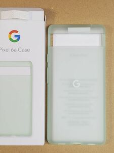 【開封品】Google 純正◆ Pixel 6a ケース Clear Protective Cover クリア カバー Seafoam/シーフォーム [並行輸入品]