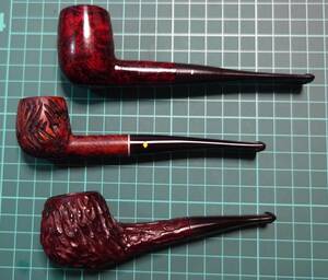 パイプ 喫煙具 3本セット【Wimbledon】【Dr.Grabow LARK】【詳細不明】【USED】【メンテ/リペア】