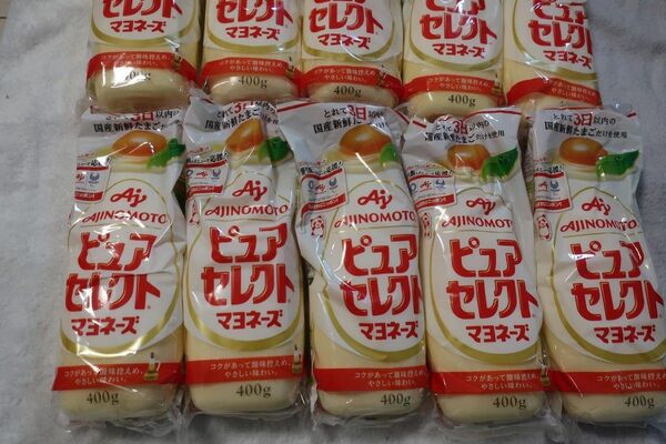 送料無料◆味の素 ピュアセレクトマヨネーズ 400g 20本セット