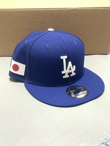 海外限定　ニューエラ　ドジャース　国旗　大谷翔平　9fifty OTC New Era キャップ LA ロサンゼルス 帽子 