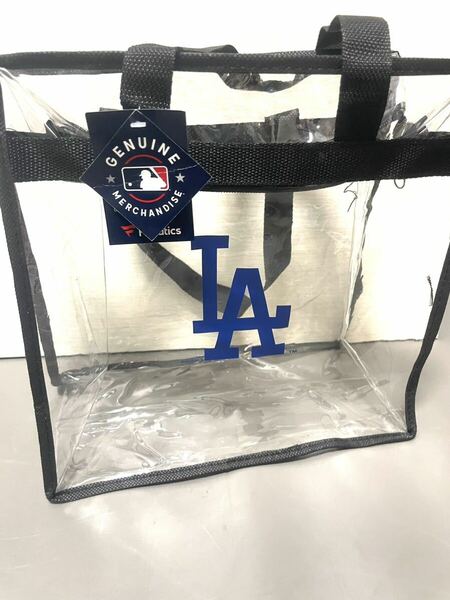 ロサンゼルス　ドジャース　クリアバッグ　トート　MLB公式　大谷翔平　LA トートバッグ 