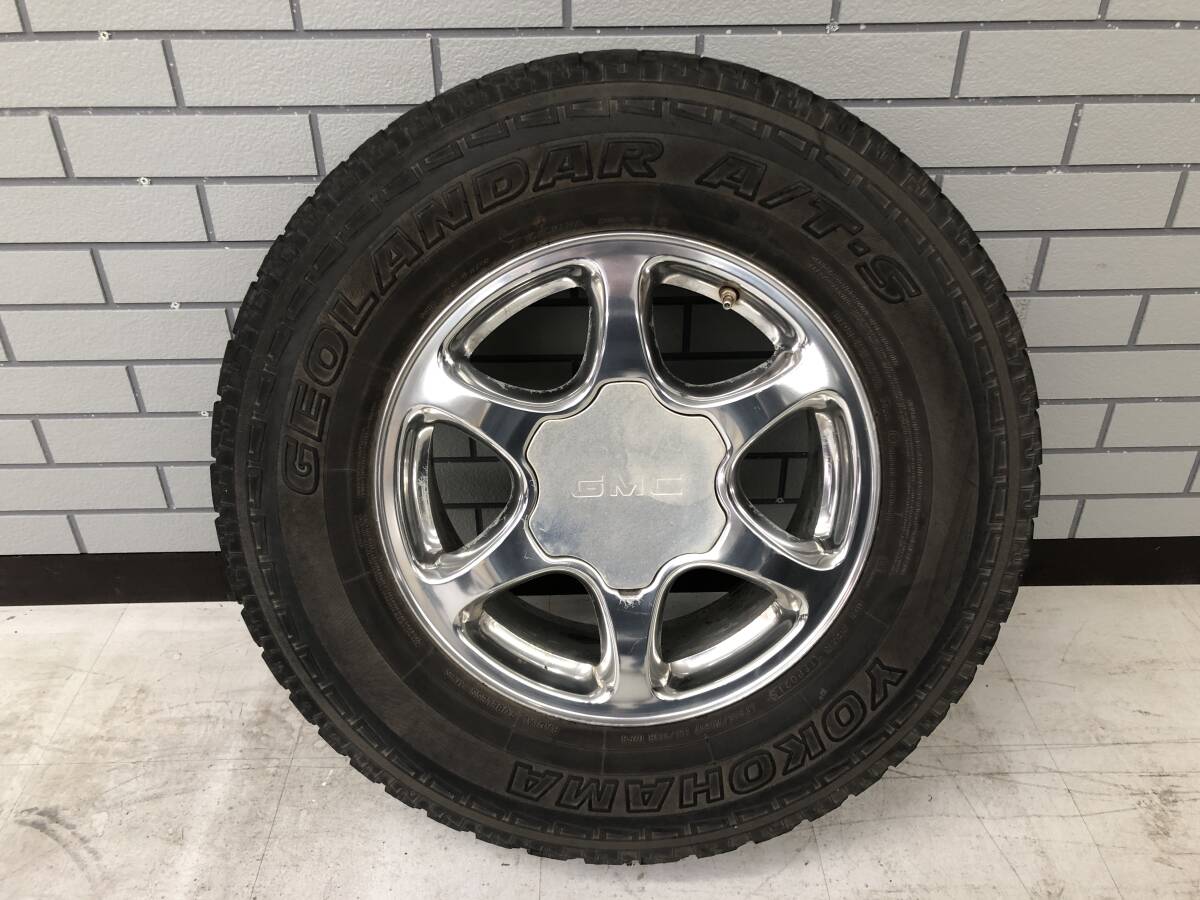 GMC ユーコン デナリ 純正 アルミホイール 9594219 17×7.5J 6穴 PCD139.7 +31 ハブ径75 265/70R17 単品1本 【GS01791】