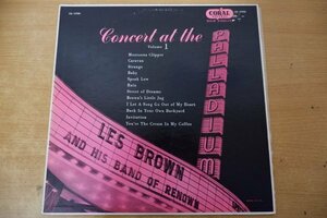 W3-304＜LP/US盤＞Les Brown And His Band Of Renown / Les Brown Concert At The Palladium Volume 1