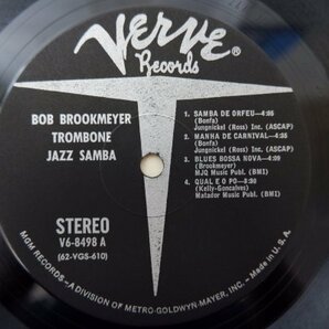 X3-038＜LP/US盤＞Bob Brookmeyer Trombone Jazz Samba / Bossa Novaの画像5