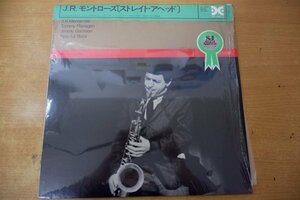 X3-116＜帯付LP/美盤＞J.R.モントローズ / ストレイト・アヘッド