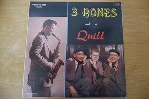 X3-254＜LP/MONO/美盤＞ジーン・クイルとスリー・トロンボーン / 3 BONES AND A QUILL