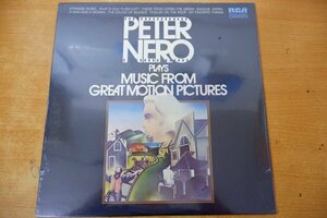 Z3-134＜LP/US盤/新品未開封＞Peter Nero / Peter Nero Plays Music From Great Motion Pictures