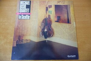 Z3-161＜LP/スウェーデン盤/美盤＞Michael Bisio Quartet featuring Ron Soderstrom / Michael Bisio Quartet In Seattle