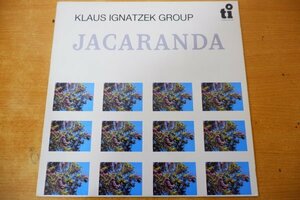 Z3-350<LP/ прекрасный запись >Klaus Ignatzek Group / Jacaranda