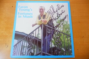 A4-169＜LP/サイン入/US盤＞Faron Young / Fortunes in Music