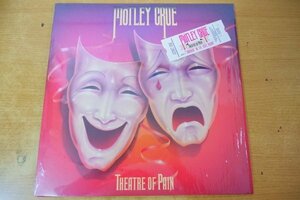 B4-172＜LP/US盤/美盤＞モトリー・クルー Motley Crue / Theatre Of Pain