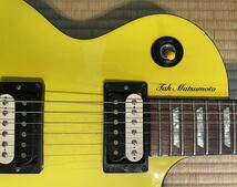 Gibson USA Tak Matsumoto Canary Yellow B'z 松本孝弘 Les Paul ギブソン レスポール キャナリーイエロー シグネチャーモデル_画像4