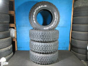 中古グッドイヤータイヤ GOODYEAR WRANGLER LT265/75R16 119/116R 4本 №07993 室内保管 夏タイヤ オンロードタイヤ