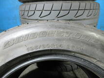 中古ブリヂストンタイヤ ポテンザ BRIDGESTONE RE-01 195/60R14 86H 4本 №08024C 室内保管 夏タイヤ オンロードタイヤ_画像8