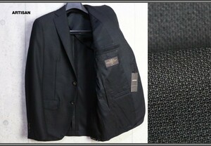  new goods aruchi The n spring summer made in Japan Italy made kano Nico cloth ho psak jacket S black regular price 9.2 ten thousand jpy /ARTISAN MEN2