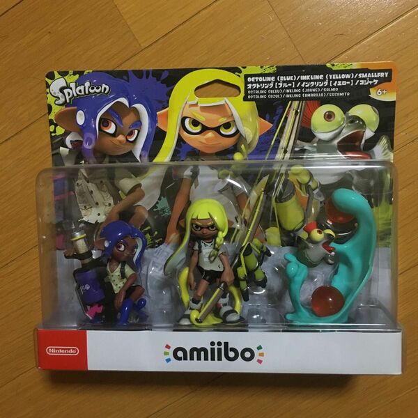  amiibo トリプルセット[インクリング【イエロー】／オクトリング【ブルー】／コジャケ]（スプラトゥーンシリーズ）