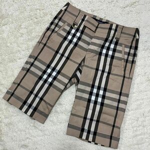 【極美品】バーバリー　ロンドン　ハーフパンツ　Burberry ノバチェック BURBERRY