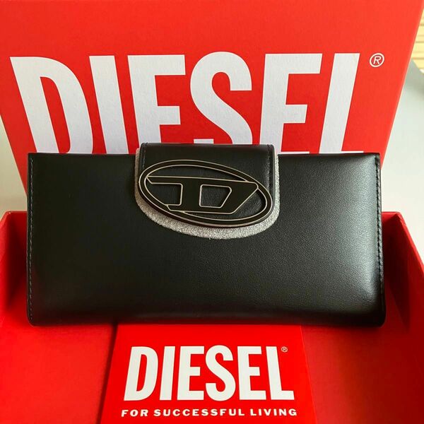 ディーゼル DIESEL オーバルD レザー 長財布 プレゼント ギフト