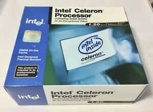 Intel Celeron Processor 1.2GHz/256KB 100MHz ファンクーラー付き〈A70178-001-120114A-109x7612H1166〉