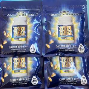 【新品】4個セット サントリー・DHA&EPA セサミンEXの画像1