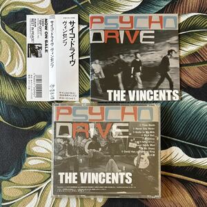 The Vincents 帯付CD Psycho Drive .. サイコビリー ロカビリー 