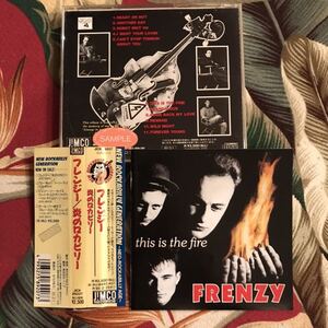 FRENZY 帯付CD THIS IS THE FIRE 歌詞付き サイコビリー ロカビリー