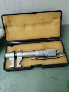  used!*!mitsutoyoMitutoyo caliper - shape inside side micro meter 25-50 measuring instrument 