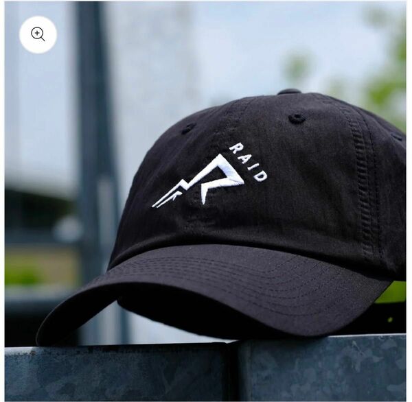 レイドジャパン　CLIMBING "R" CAP BLACK 黒 キャップ 帽子