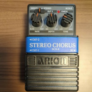 ARION stereo Chorus SCH-Z used. becomes an exhibition. standard Chorus . uniqueness. deep sound . is obtained.