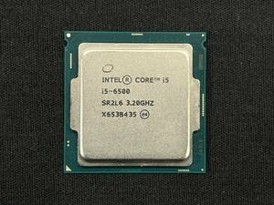 □【Core i5/第6世代/BIOS起動】 Intel CPU Core i5-6500 SR2L6 3.20GHz 最大 3.60GHz インテル □ W02-0501