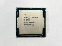 □【Core i7/第6世代/BIOS起動】 Intel CPU Core i7-6700 SR2L2 3.40GHz 最大 4.00GHz インテル □ W01-0516_画像1