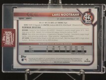 ラーズ・ヌートバー 99枚限定 直筆サイン 【2023 TOPPS ARCHIVES SIGNATURE LARS NOOTBAAR (2022 TOPPS BOWMAN #64) 】WBC 侍ジャパン_画像2