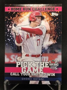 大谷翔平 ホームランチャレンジ 未スクラッチ 【2022 TOPPS HOME RUN CHALLENGE SHOHEI OHTANI HRC-4】 エンジェルス ドジャース