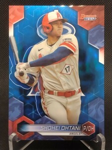 大谷翔平 150枚限定 ブルー 【2023 TOPPS BOWMAN'S BEST #62 SHOHEI OHTANI BLUE REFRACTOR】 エンジェルス ドジャース レア